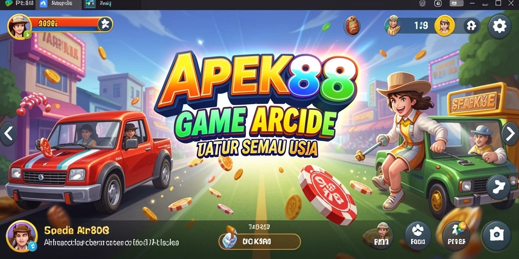Tampilan gameplay APEK88 yang mendebarkan dan penuh warna.