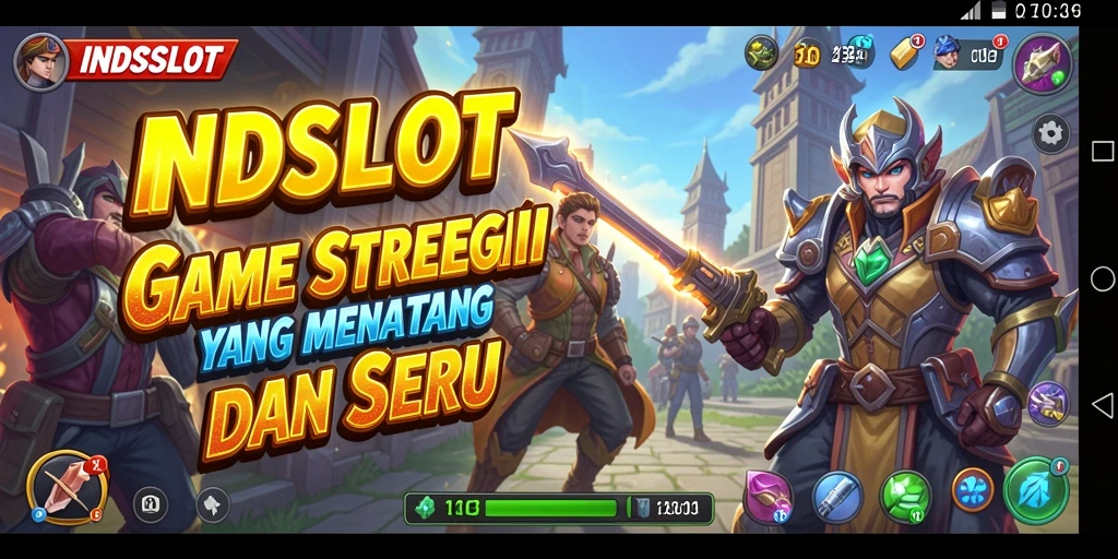 Tampilan gameplay seru dari INDSLOT yang penuh strategi.