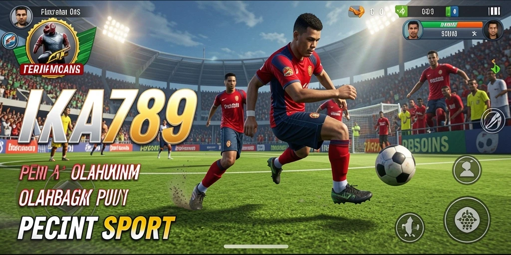 Screenshot KA789 menunjukkan pertandingan mendebarkan dalam berbagai olahraga.