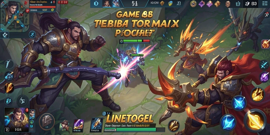 Tangkapan layar dari gameplay mendebarkan di LINETOGEL.