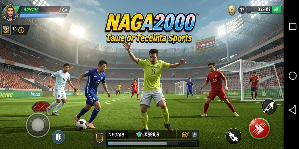 Tampilan NAGA2000 menampilkan gameplay seru dan interaksi antar pemain.