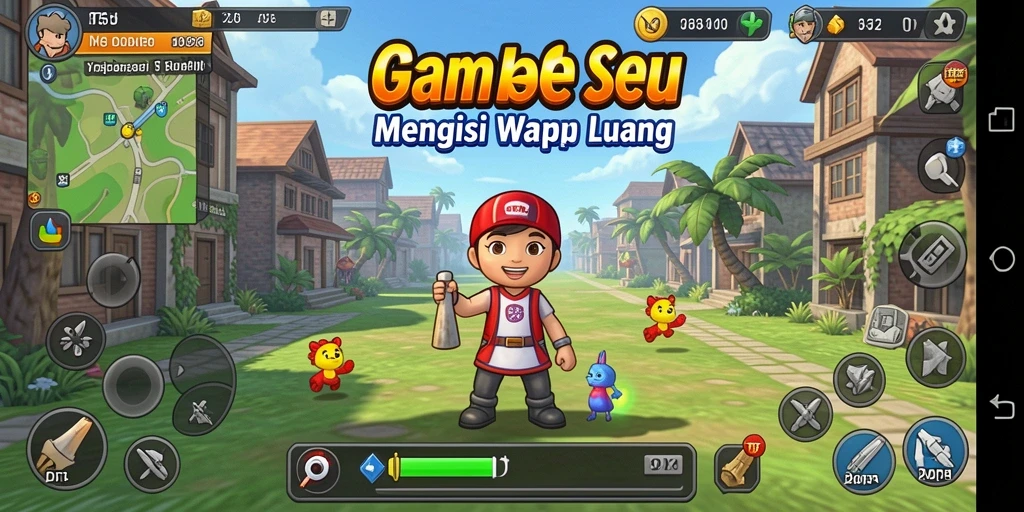 Tampilan gameplay T6 yang menarik dan penuh warna.