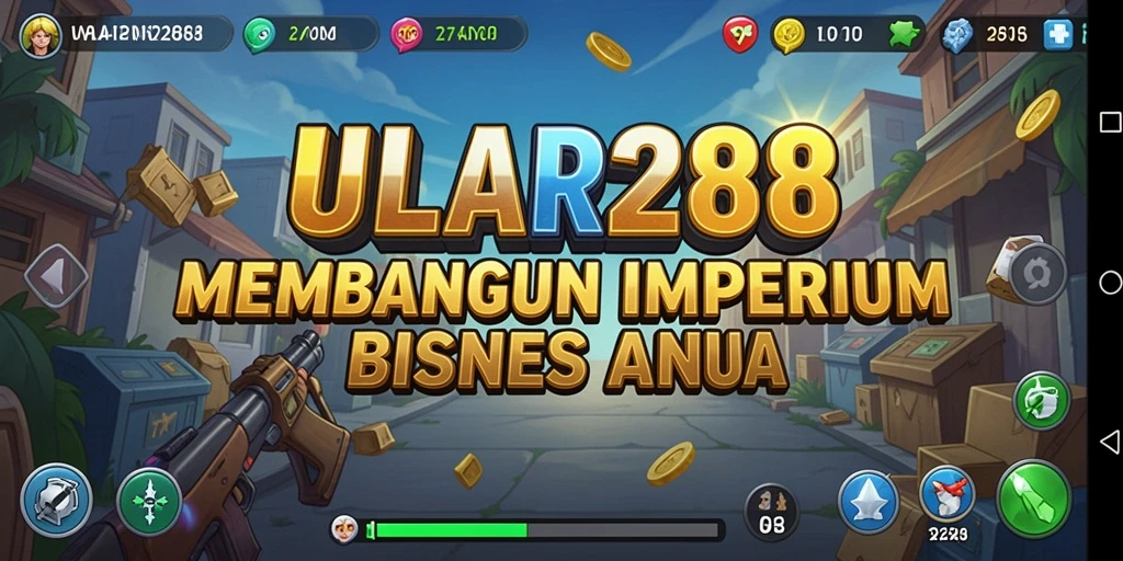 Screenshot utama ULAR288 menampilkan gameplay Tycoon yang dinamis.